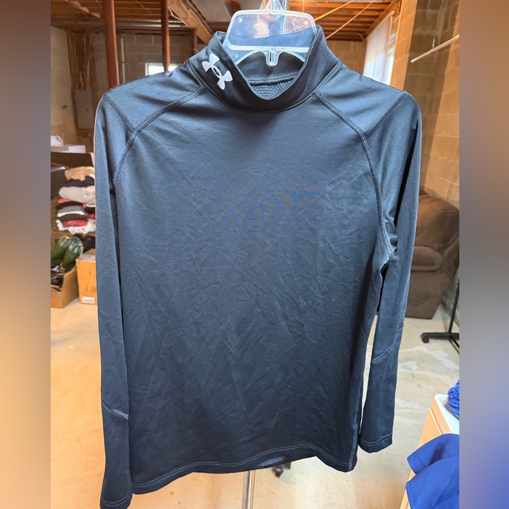Under Armour Black ColdGear Fitted Top